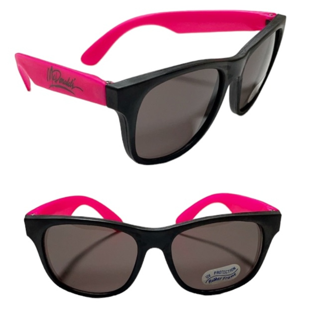 Vintage McDonald’s neon pink collectible sunglasses